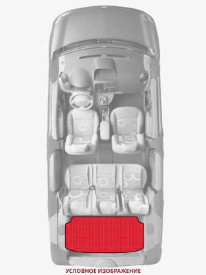 ЭВА коврики «Queen Lux» багажник для Toyota Mark II